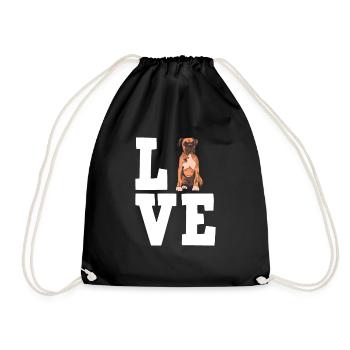 Propriétaire de chien boxeur allemand - Sac de sport léger - noir - Devant