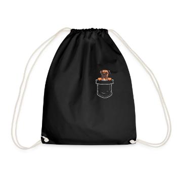 Propriétaire de chien boxeur allemand - Sac de sport léger - noir - Devant