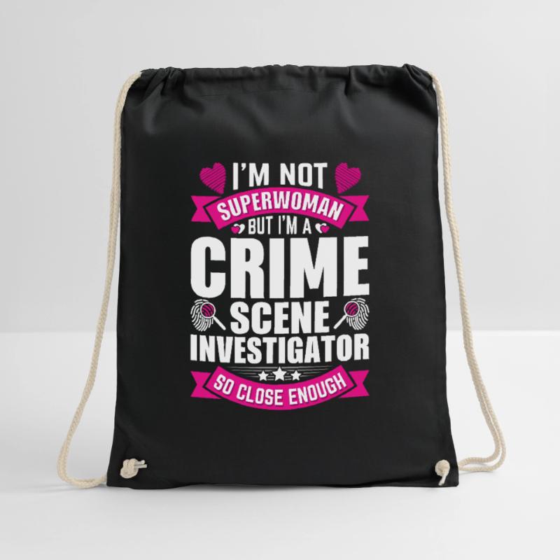 Forensic evidence - Kripo Polizei Forensics Drawstring Bag
