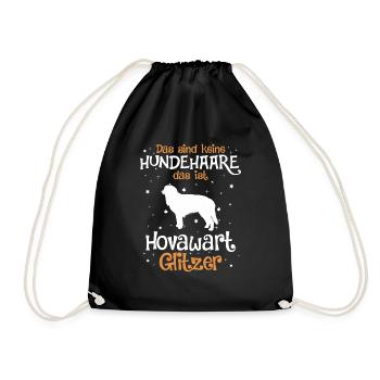 Hovawart Hund Dog Hundehalter - Turnbeutel - Schwarz - Vorne