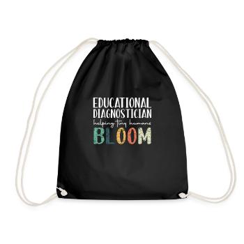 Diagnosticien éducatif classique aidant les - Sac de sport léger - noir - Devant