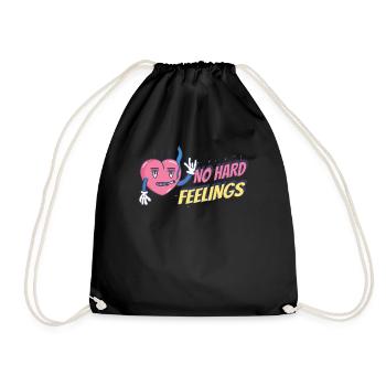 Pas de rancune blague humour fumée de cigarette - Sac de sport léger - noir - Devant
