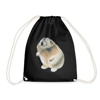 Lemming - Turnbeutel - Schwarz - Vorne