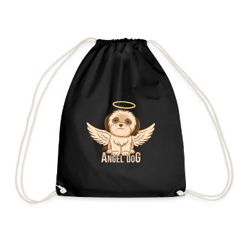 Lévrier - Sac de sport léger - noir - Devant
