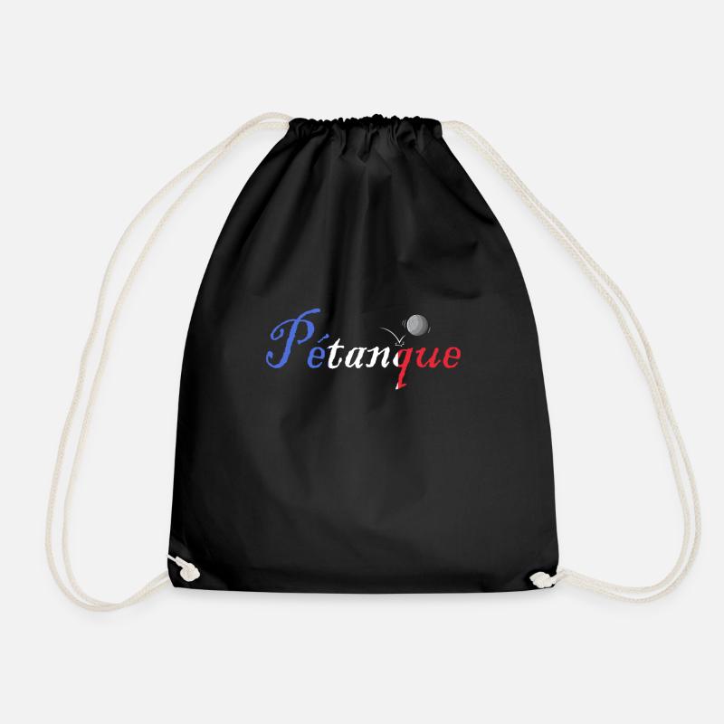 Petanque Boule Game Set Boccia - Turnbeutel - Schwarz