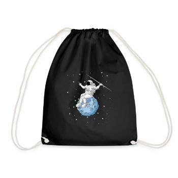 Lancer du javelot athlétisme Lanceur de javelot - Sac de sport léger - noir - Devant