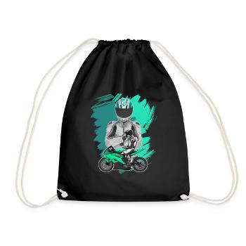 Moto Lifestyle / Moto / Moto motard - Sac de sport léger - noir - Devant
