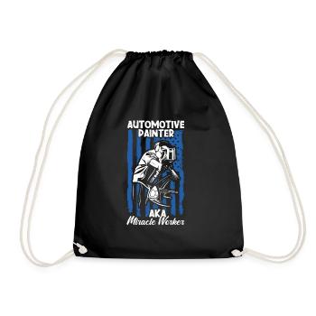 Peintre automobile Pulvérisateur Peintures - Sac de sport léger - noir - Devant