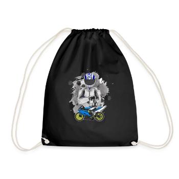 Moto Lifestyle / Moto / Moto motard - Sac de sport léger - noir - Devant