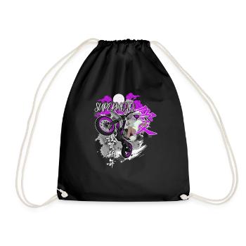 Supermoto / Supermotard / Supermoto Wheelie Biker - Sac de sport léger - noir - Devant