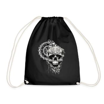 Vikings Rune nordique Vikings Valhalla Vikings - Sac de sport léger - noir - Devant