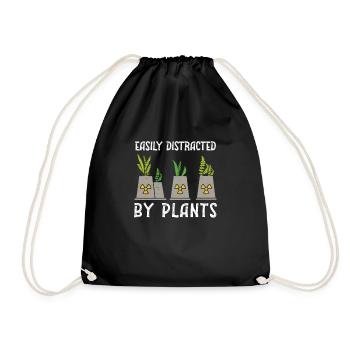 Nuclear engineer can easily be influenced by the - Drawstring Bag - black - Front