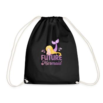 Futur Sirène - Sac de sport léger - noir - Devant