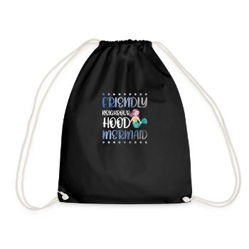 Sympathique Voisinage Sirène - Sac de sport léger - noir - Devant