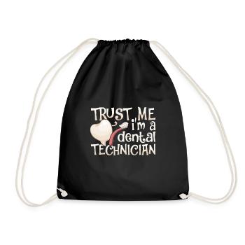 Assistant de laboratoire dentaire Assistant de laboratoire dentaire - Sac de sport léger - noir - Devant