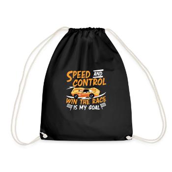Voitures RC de vitesse et de contrôle pour - Sac de sport léger - noir - Devant