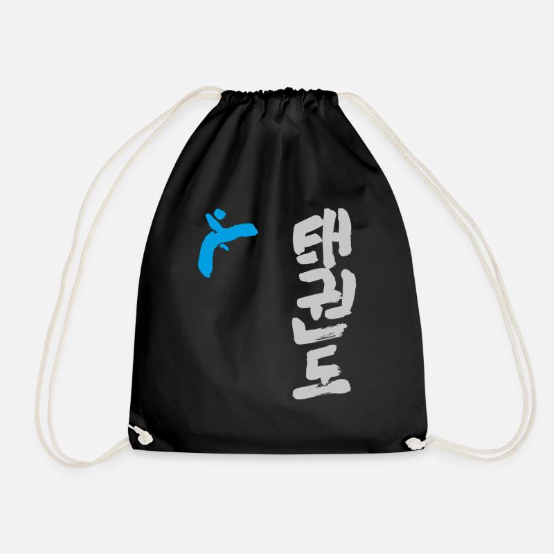 Taekwondo - Turnbeutel - Schwarz
