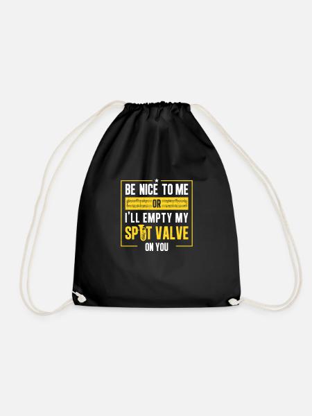 Euphonium Empty My Spit Valve On You Lustiger - Turnbeutel - Schwarz