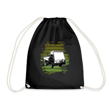 Multicar M25 Multicar Nouveaux camions Multricar - Sac de sport léger - noir - Devant