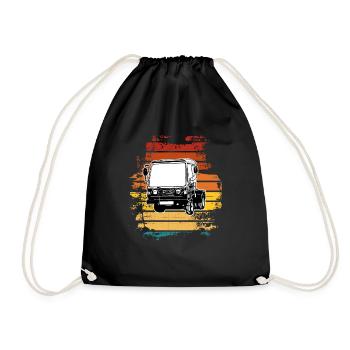 Multicar M25 Multicar Nouveaux camions Multricar - Sac de sport léger - noir - Devant