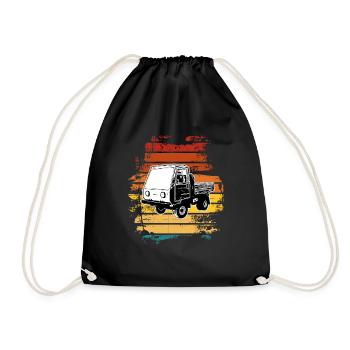 Multicar M25 Multicar Nouveaux camions Multricar - Sac de sport léger - noir - Devant