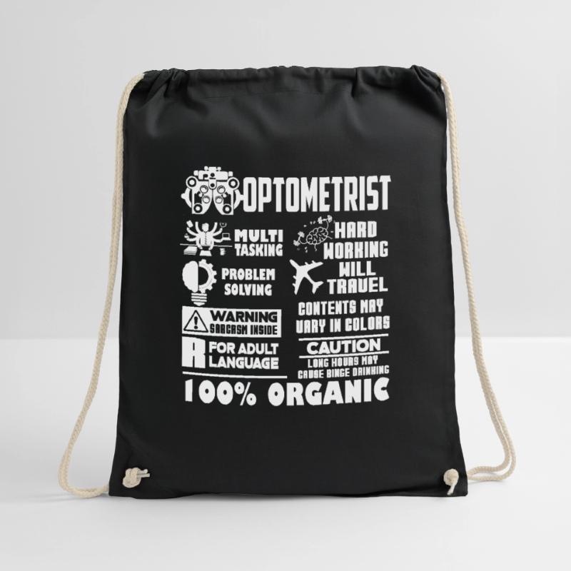 Optometrist Optometrist Solve Problems Drawstring Bag