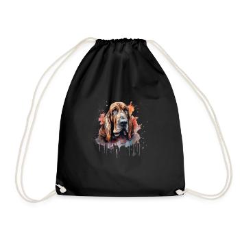 Bloodhound - Turnbeutel - Schwarz - Vorne