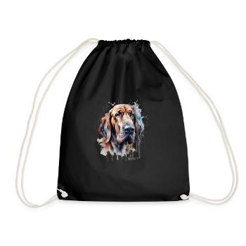 Bloodhound - Turnbeutel - Schwarz - Vorne