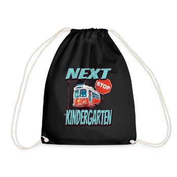 Arrêt le plus proche: Kindergarten - Kids - Sac de sport léger - noir - Devant