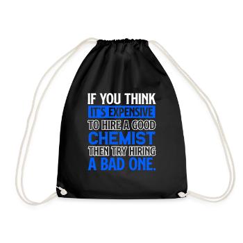 Chemist I Am A Good Chemist - Drawstring Bag - black - Front