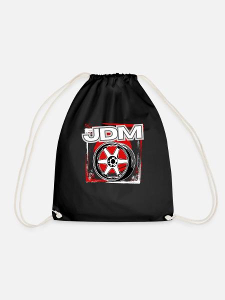 Jdm / Tuning / Turbocompresseur / Jantes / Chiptuning - Sac de sport léger - noir