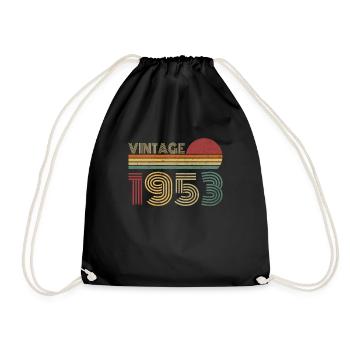 Millésime 1953 - Sac de sport léger - noir - Devant