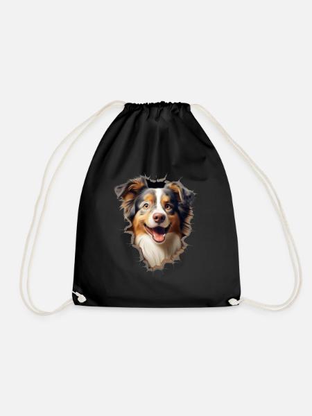 Australian Shepherd Owner - Perfect Aussie - Turnbeutel - Schwarz