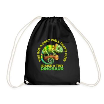Tu as un chien bon, c’est mignon - Sac de sport léger - noir - Devant