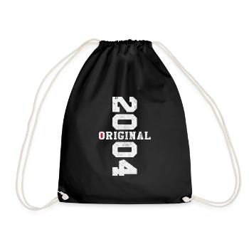 Original 2004 Rétro Cadeau d Anniversaire 20 ans - Sac de sport léger - noir - Devant
