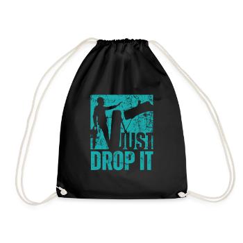 Bûcheron tronçonneuse arboriste - Sac de sport léger - noir - Devant