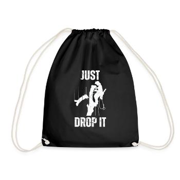 Bûcheron tronçonneuse arboriste - Sac de sport léger - noir - Devant