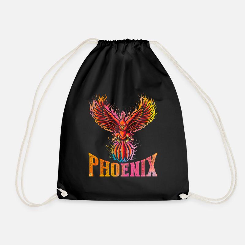 Phönix - Turnbeutel - Schwarz