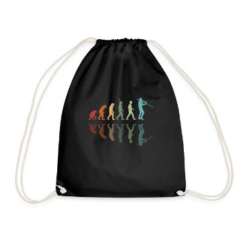 Tromboniste évolution - Sac de sport léger - noir - Devant