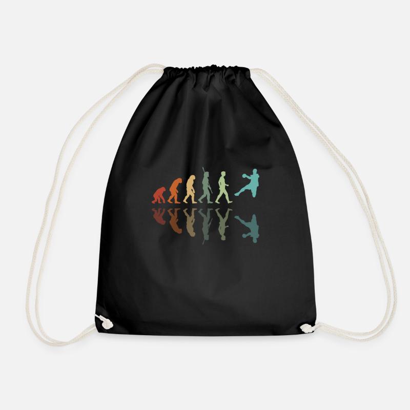 Handball-Evolution - Turnbeutel - Schwarz