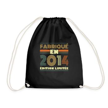 Fabriqué En 2014 Édition Limitée - Sac de sport léger - noir - Devant