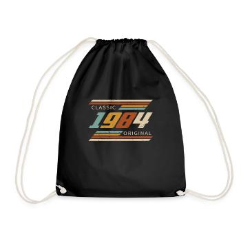 Classique 1984 Original Vintage anniversaire 1984 - Sac de sport léger - noir - Devant