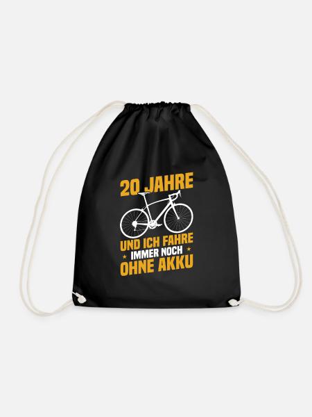 20 ans et je roule toujours sans batterie - Sac de sport léger - noir