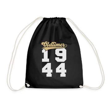 Oldtimer 1944 - Drawstring Bag - black - Front