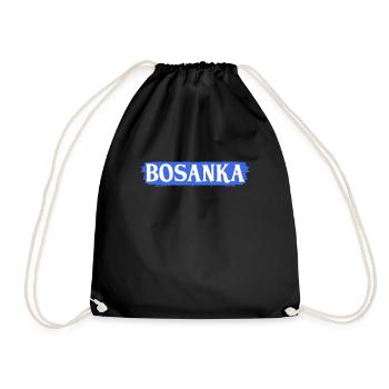 Bosnien Girl Bosanka Bosnisches Bosnien Und - Turnbeutel - Schwarz - Vorne