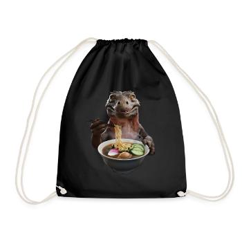 Komodo Ramen - Turnbeutel - Schwarz - Vorne