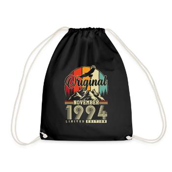 Original Novembre 1994 Vintage Anniversaire - Sac de sport léger - noir - Devant