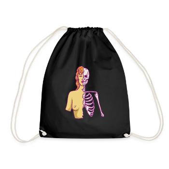 Ancient God Greek Demeter Mythology - Drawstring Bag - black - Front