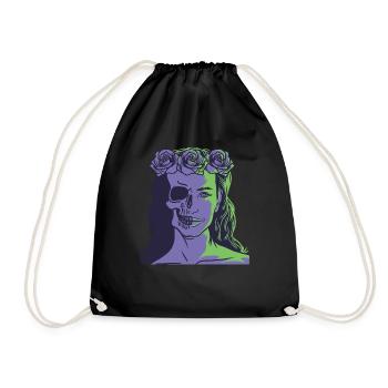 Ancient God Greek Demeter Mythology - Drawstring Bag - black - Front