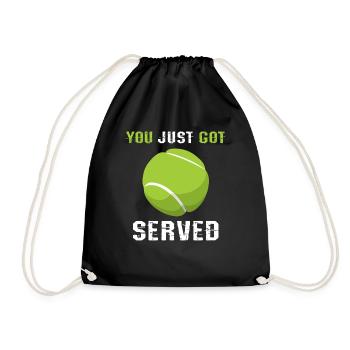 Raquette de sport que vous venez de recevoir Tennis - Sac de sport léger - noir - Devant